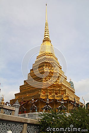 Mythological statues Stock Photo