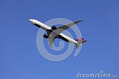 N406DX Airbus A330-941 Delta Air Lines departs from Schiphol Amsterdam Airport Editorial Stock Photo