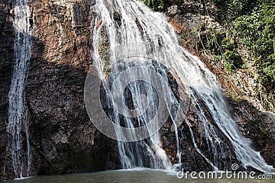 Na Muang waterfall Stock Photo