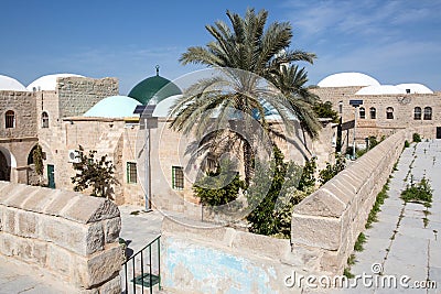 Nabi Musa site in the desert Stock Photo