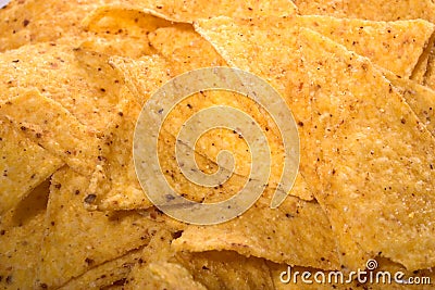 Nacho background Stock Photo