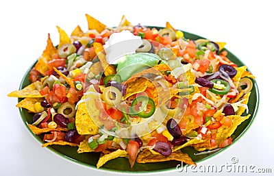 Nachos Stock Photo