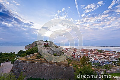 Nafplion old town Editorial Stock Photo