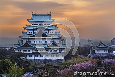 Nagoya Castle in Nagoya, Japan Stock Photo