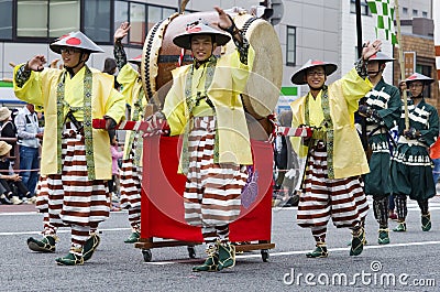 Nagoya Festival, Japan Editorial Stock Photo