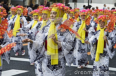 Nagoya Festival, Japan Editorial Stock Photo