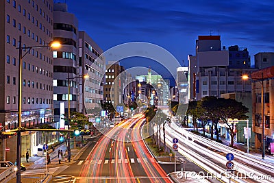 Naha, Okinawa Cityscape Stock Photo