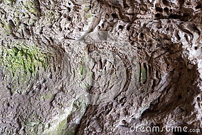 Visiting Nahal Mearot Nature Reserve Stock Photo