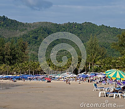 Nai Harn Beach Stock Photo