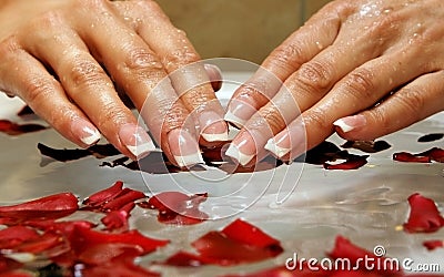 Nail art Stock Photo