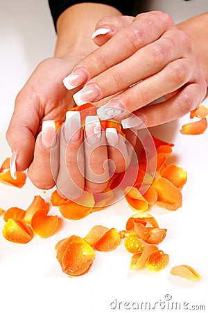 Nail art Stock Photo