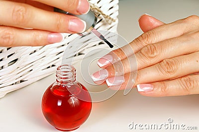 Nail art Stock Photo