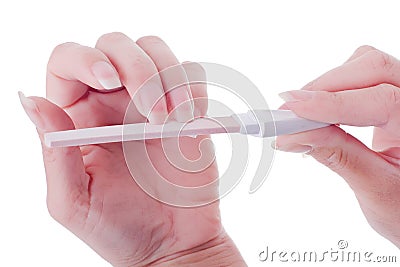 Nail Care Stock Photo