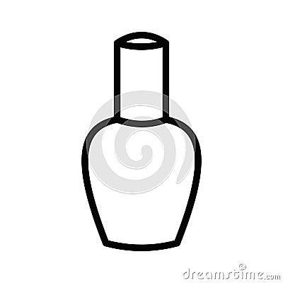Nail paint Vector icon which can easily modify or edit Nail paint Vector icon which can easily modify or edit Vector Illustration
