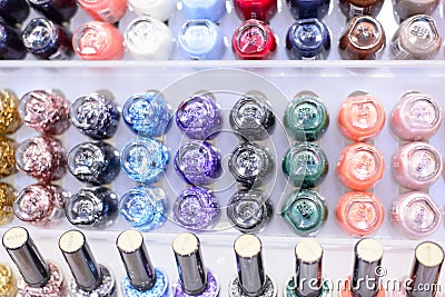 Nail Polish Stock Photo