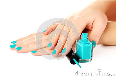 Nail polish Stock Photo