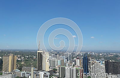 Nairobi city ,Kenya Editorial Stock Photo