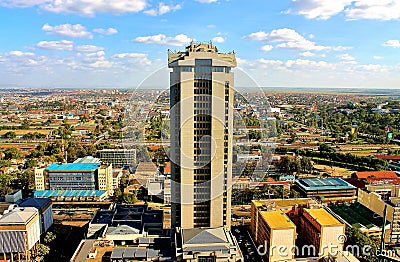 Nairobi Skyline view of the city Editorial Stock Photo