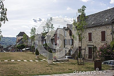 Najac, France Editorial Stock Photo