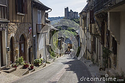 Najac, France Editorial Stock Photo