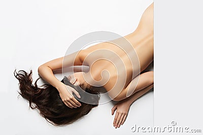 Naked woman Stock Photo