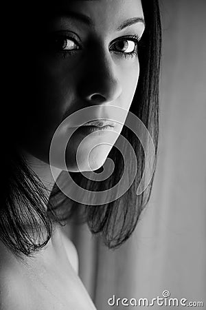 Naked Young Woman Royalty-Free Stock Photography | CartoonDealer.com