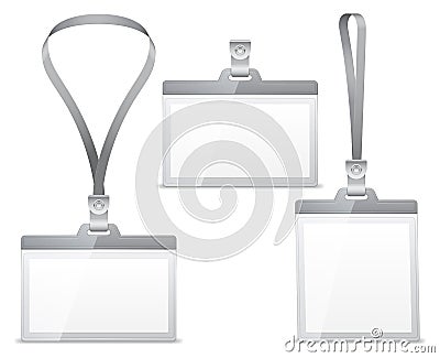 Name tags. Vector Illustration