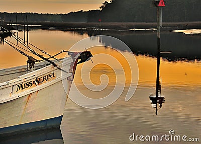 The Names of Boats Editorial Stock Photo