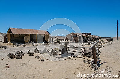 Namibia - Diamond Area - Sperrgebiet Stock Photo