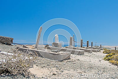 Namibia - Diamond Area - Sperrgebiet Stock Photo