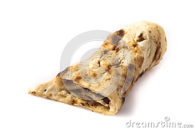 Nan - a closeup of Indian bread Stock Photo