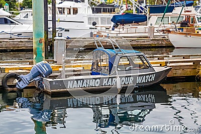 Nanaimo Harbour Watch Editorial Stock Photo