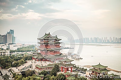 Nanchang tengwang pavilion Stock Photo