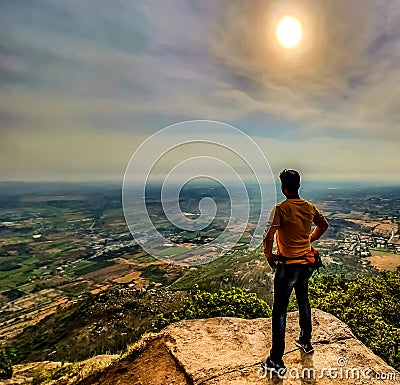 Nandi Hills Bangalore Karnataka India Editorial Stock Photo