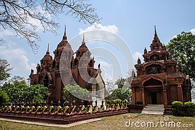 Khao Aong Khar temple around Nang Rong, Buriram, Thailand. Stock Photo