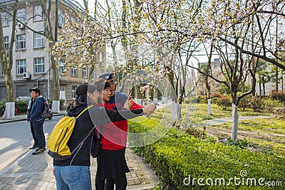 Nanjing Forestry University campus Editorial Stock Photo