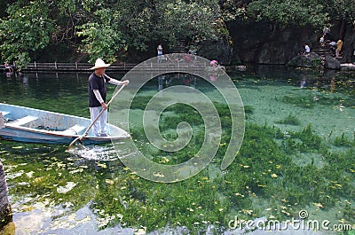 Pearl spring, nanjing, China Editorial Stock Photo