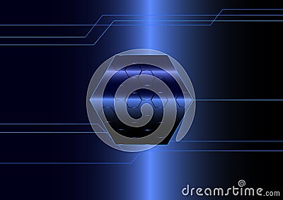 Nano abstract.Dynamic movement of digital space. Vector Illustration