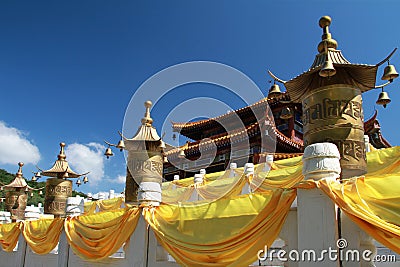 Nanshan Temple Sanya Stock Photo