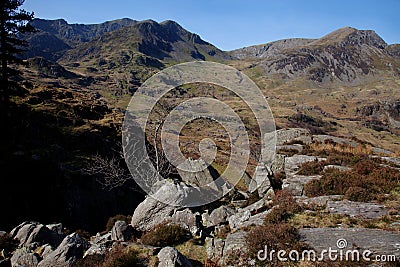 Nant Ffrancon Stock Photo