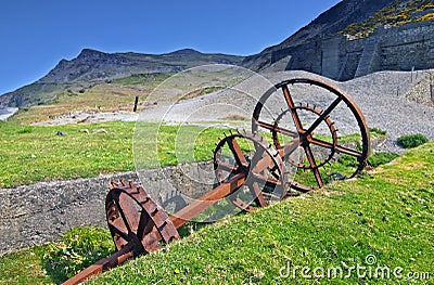 Nant Gwrtheyrn Stock Photo