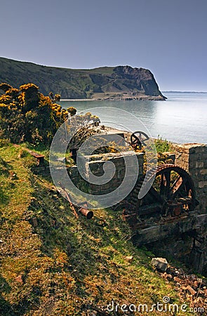 Nant Gwrtheyrn Stock Photo