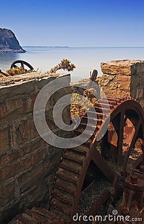 Nant Gwrtheyrn Stock Photo