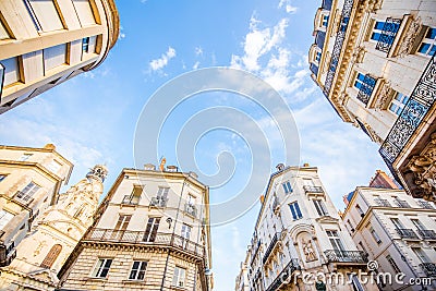 Nantes city in France Stock Photo