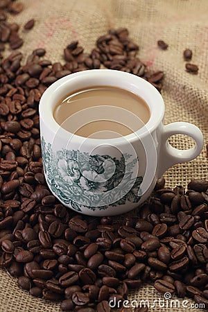 Nanyang Coffee Stock Photo