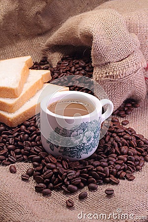 Nanyang Coffee Stock Photo