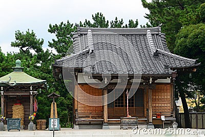 Nanzo-in Buddhist temple, Tokyo, Japan Editorial Stock Photo