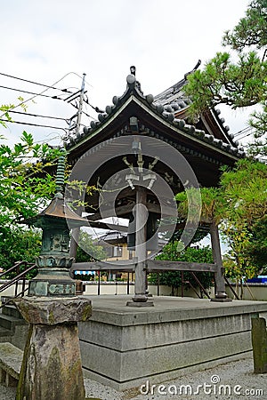 Nanzo-in Buddhist temple, Tokyo, Japan Editorial Stock Photo