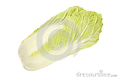 Napa cabbage, Chinese cabbage, from above Stock Photo