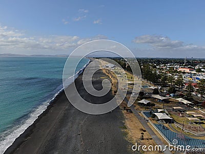 Napier, The Art Deco Capital City of New Zealand Editorial Stock Photo